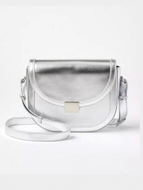 Silver Shoulder Bag - NEW!!